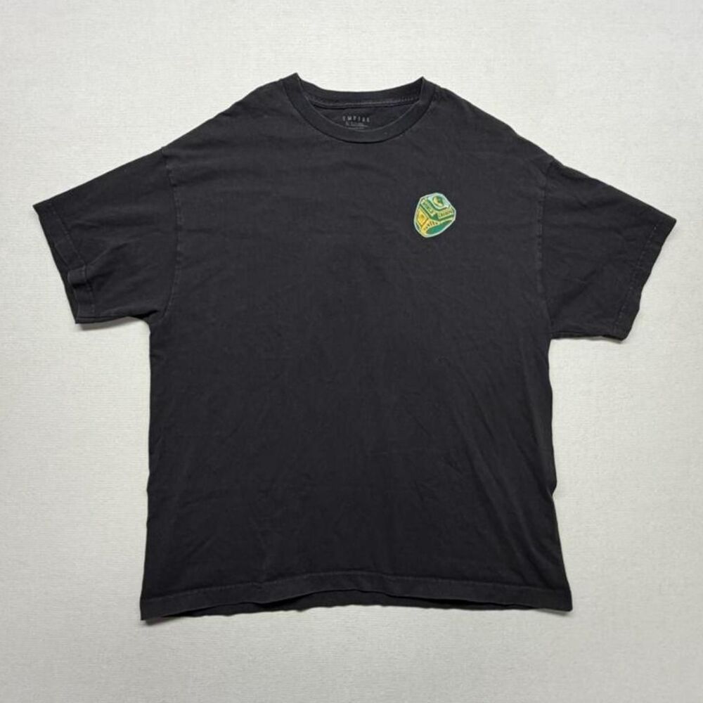 Empyre Men's Black and Grey T-shirt